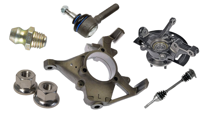 Front Steering Axle Parts